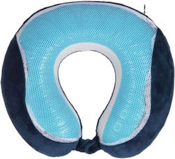 Μαξιλαράκι Ταξιδίου Memory Foam Μπλε