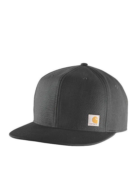 Шапка Carhartt Firm Duck Flat Brim Черна
