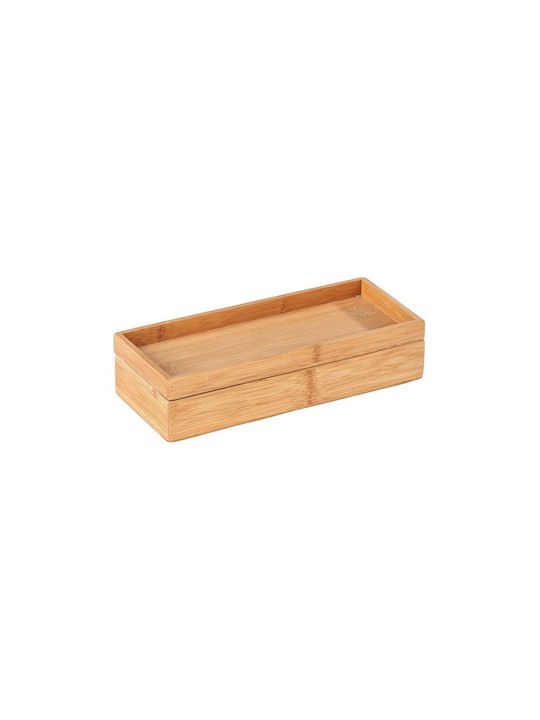 Wenko Set Accesorii Pentru Baie Din Bambus Portocalii 2 Bucăți
