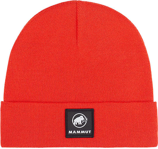 Beanie Unisex Beanie Gestrickt in Rot Farbe