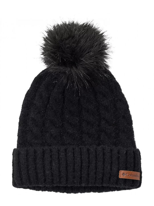 Winter Blur Ii Beanie Γυναικείος Σκούφος Πλεκτός σε Μαύρο χρώμα