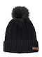 Winter Blur Ii Beanie Γυναικείος Σκούφος Πλεκτός σε Μαύρο χρώμα