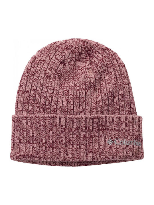 Watch Cap Beanie Ανδρικός Σκούφος Πλεκτός σε Μπορντό χρώμα