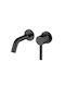Sphera Built-in Faucet Mixer for for Bathroom Sink Black
