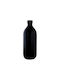 Costos Bottle Water Glass with Screw Cap Black 1000ml