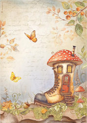 Ριζόχαρτο Ντεκουπάζ Stamperia 21x29cm A4 Whispe...