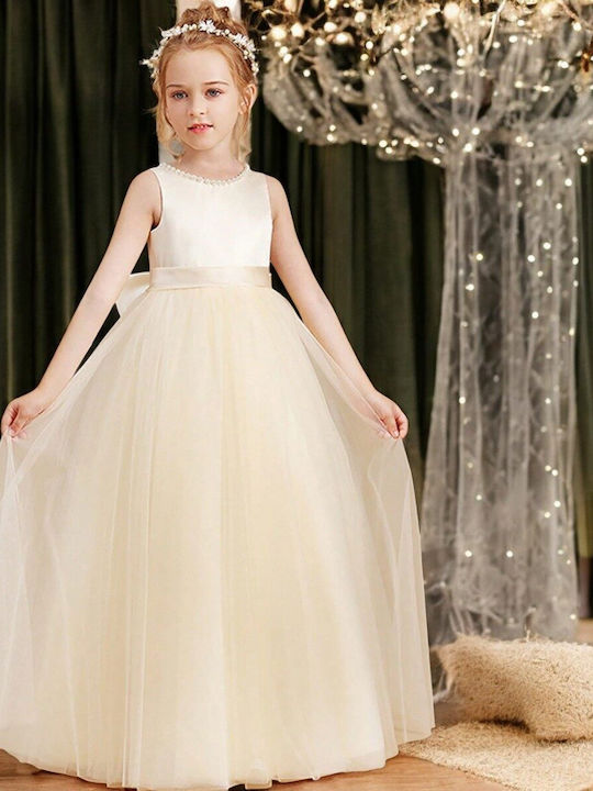 Kinderkleid Ärmellos White
