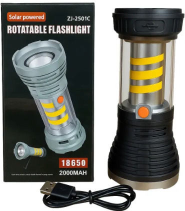 Wiederaufladbar Taschenlampe LED IPX6 Multifunktional
