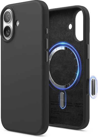 Elago Back Cover Σιλικόνης Μαύρο (iPhone 17)