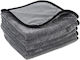 Selected Auto cloth Cloths Microfiber Cleaning Car 600gsm Gray 40x40cm 3pcs