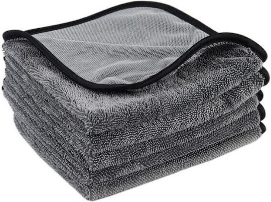 Selected Auto cloth Cloths Microfiber Cleaning Car 600gsm Gray 40x40cm 3pcs