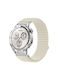 Armband Stoff Beige (Xiaomi Watch 2 Pro / Watch S3)