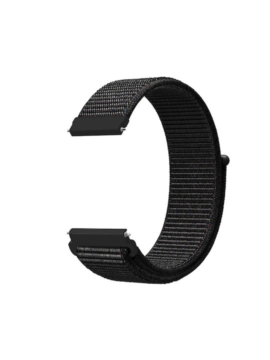 Armband Stoff Schwarz (Amazfit GTS 2 / GTS 2 Mini / GTS 2e)