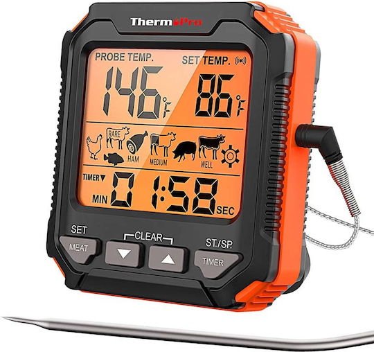 Thermo Pro Ψηφιακό Θερμόμετρο Μαγειρικής με Ακίδα