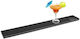 Bar-Organisatoren Gummi Bar-Matte Schwarz 69×9cm Gq-b106bl