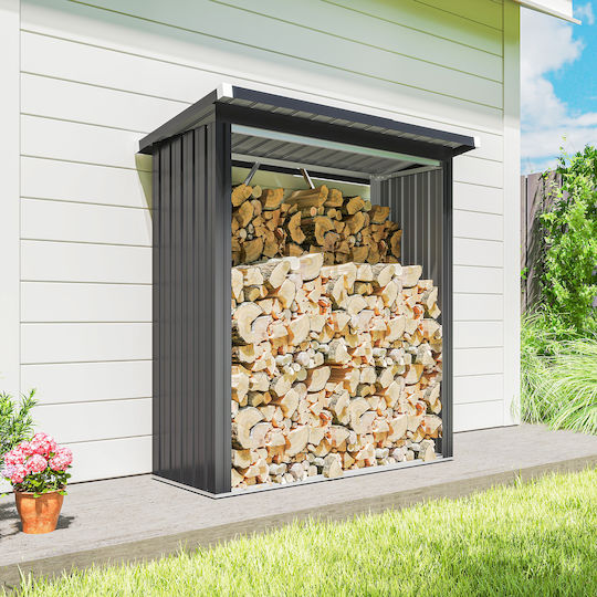 Metallisches Gartenblockhaus 1.5x0.665x1.5m
