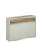 Μπουφές Karin 3d2s mit Schubladen Beige 126x36.5x91cm