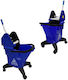 Abs Cleaning System Blue Wringer Cart 31lt