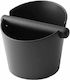 Coffee Grounds Container Abs Silicone 16x17cm Black Matte