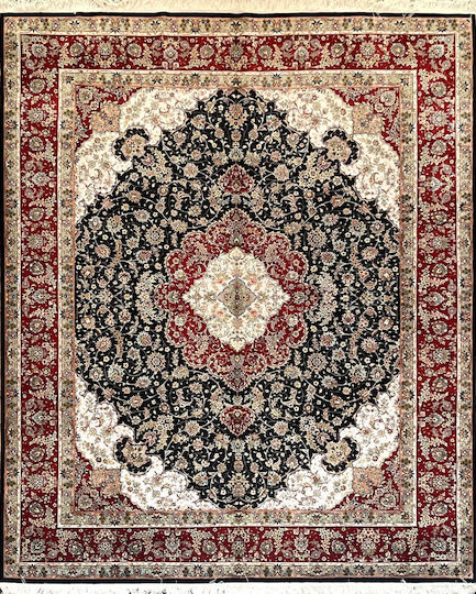 Koulis Family Χαλί Χειροποίητο Μεταξένιο 252x297cm