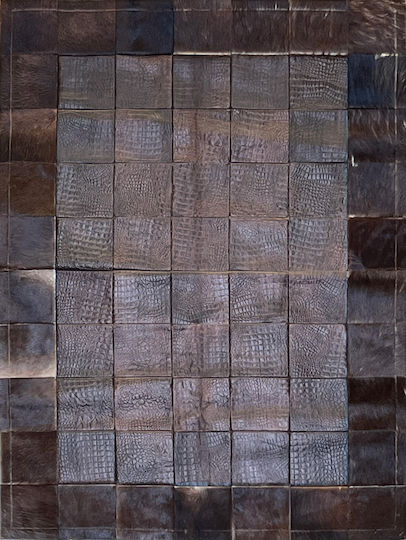 Koulis Family Χαλί Ορθογώνιο Δερμάτινο 140x200cm