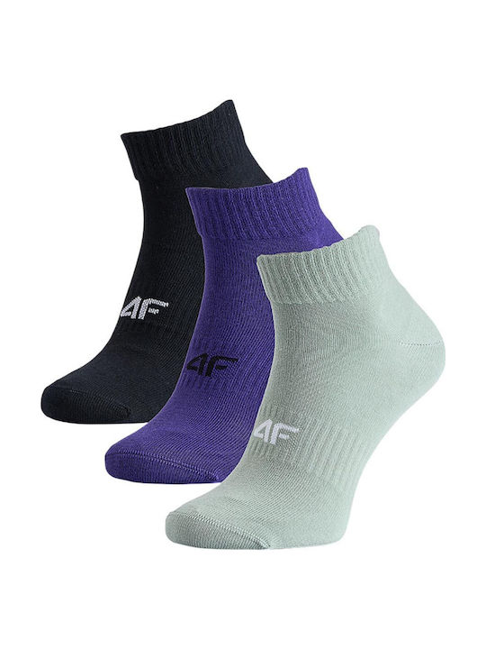 4F Athletic Socks Multicolour 3 Pairs