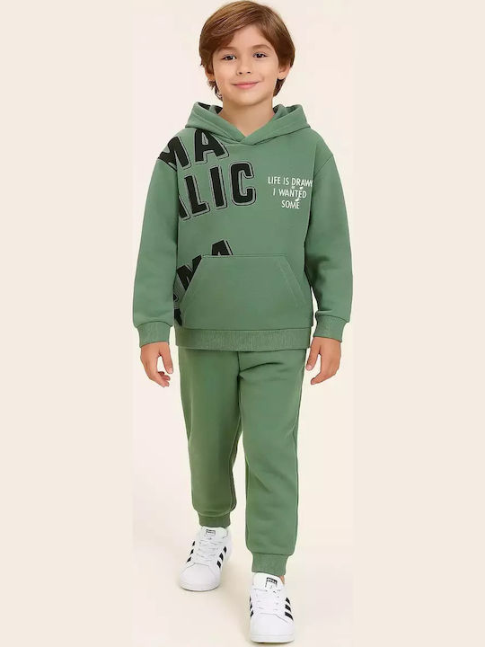 Joystore Kids Sweatpants Set Khaki Joystore Kids Sweatpants Set Khaki