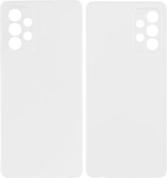 Back Cover Samsung Galaxy A72 4G A725 A72 5G A726 White Back Cover Samsung Galaxy A72 4G A725 A72 5G A726 White