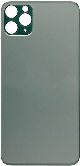 Back Cover Glass iPhone 11 Pro Max Midnight Green