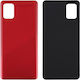 Capac Spate Carcase Telefoane Mobile Samsung Galaxy A31 A315 Roșu