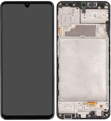 Οθόνη Incell με Πλαίσιο για Samsung A22 4G A225 (Μαύρο)