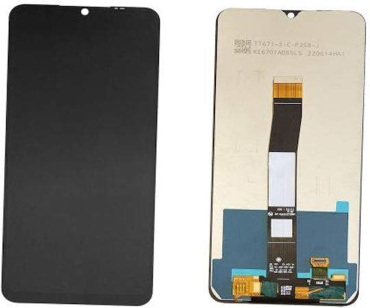 Οθόνη mit Touch-Mechanismus für Xiaomi Redmi 10 5G, Poco M4 5G, Poco M5 (Schwarz)