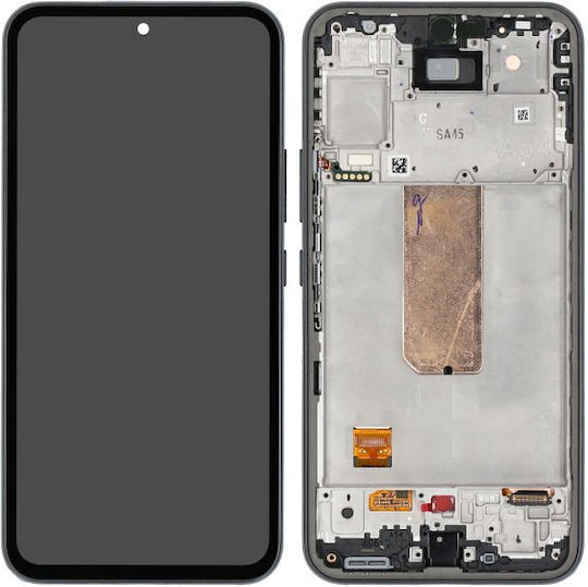 Screen Samsung with Touch Mechanism and Frame for Samsung A54 5G A546 (Black)