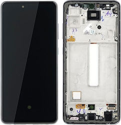 Екран Samsung с Рамка за Samsung A52 4G, Samsung A52 5G (Черен) Екран Samsung с Рамка за Samsung A52 4G, Samsung A52 5G (Черен)