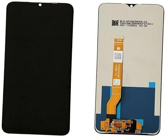 Screen with Touch Mechanism and Frame for Realme C35 (Black)