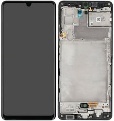 Οθόνη με Πλαίσιο για Galaxy A42 5G (Μαύρο) Οθόνη με Πλαίσιο για Galaxy A42 5G (Μαύρο)