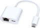 Roline Converter Ethernet male to USB-C female White 1pcs 12.02.1100-10