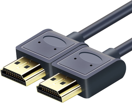 Cabletime Cable HDMI male - HDMI male 1m Μπλε