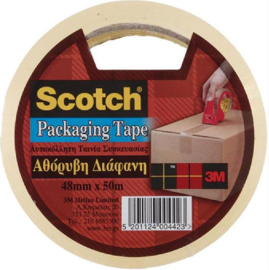 3M Film de Ambalare Silent 48mm x 50m Transparent