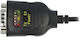 Delock Usb Type C To Serial Rs-232 Db9 Ftdi Led Cable 15 Kv Esd Protection 0.6m Delock 64038