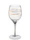 Daskalakis Wine Glasses for Wedding made of Glass Gold 1pcs