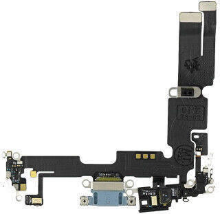 Kabel mit Anschluss zum Aufladen in Blau Farbe für iPhone 14 Plus