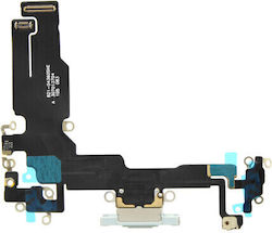 Flex Cable with Charging port in Blue color for iPhone 15 Flex Cable with Charging port in Blue color for iPhone 15