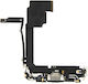 Кабел с Порт за зареждане в Черен цвят за iPhone 15 Pro Max
