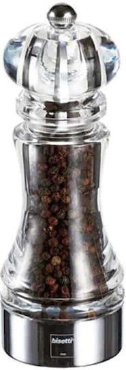 Bisetti Manual Set Spice Mills made of Plastic 1pcs