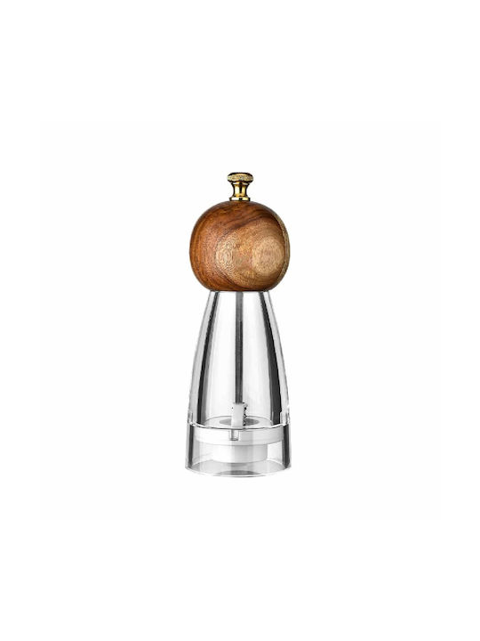 Yuk Manual Salt Mill Wooden in Brown Color