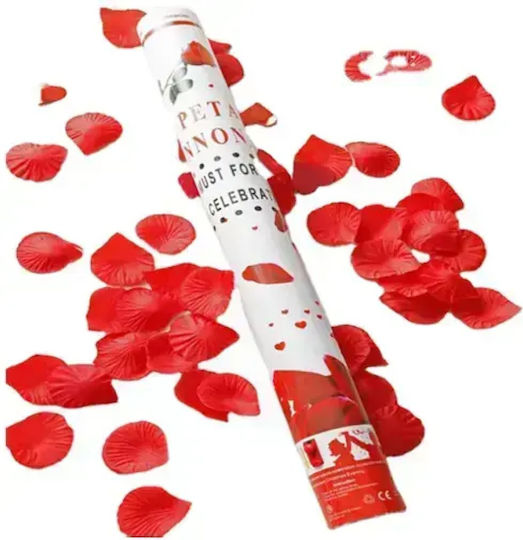 Konfetti Ds-27083 in Form einer Rosenblüte Rot 20gr 1Stück