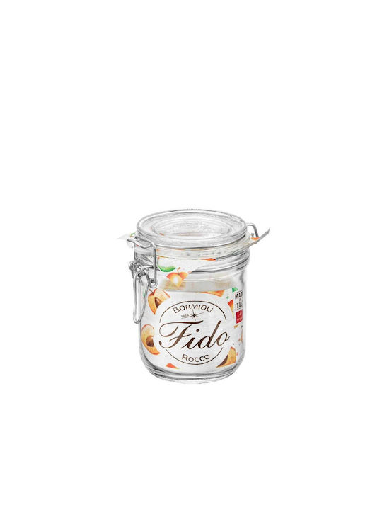 Bormioli Rocco Vază Pentru Cafea Cu Capac Ermetic Sticlă Transparentă 350ml 1 Bucată