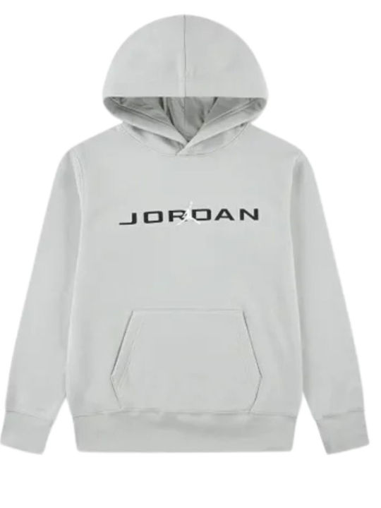 Jordan Kids Sweatshirt with Gray Hood Jordan