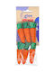 Παιχνίδι Λιχουδιά Τρωκτικά Glee Mini Sisal Carrot 8cm 6τμχ